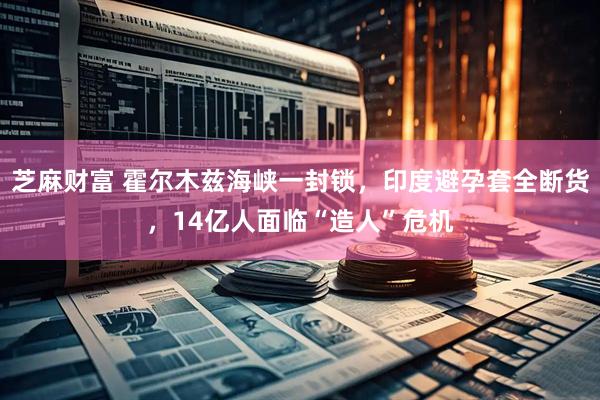 芝麻财富 霍尔木兹海峡一封锁，印度避孕套全断货，14亿人面临“造人”危机