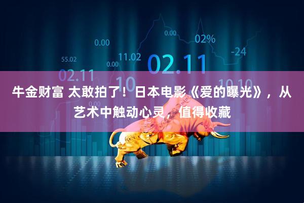 牛金财富 太敢拍了！日本电影《爱的曝光》，从艺术中触动心灵，值得收藏