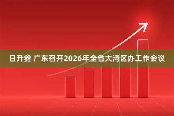 日升鑫 广东召开2026年全省大湾区办工作会议