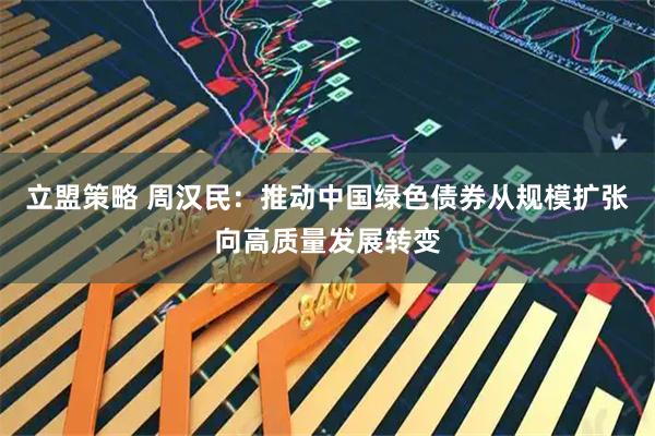 立盟策略 周汉民：推动中国绿色债券从规模扩张向高质量发展转变